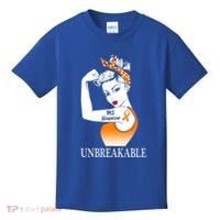 Multiple Sclerosis Warrior Unbreakable Ms Strong Meaningful Gift Kids T-Shirt thumb 0