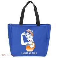 Multiple Sclerosis Warrior Unbreakable Ms Strong Meaningful Gift Tote Bag thumb 0