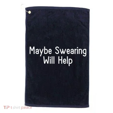Maybe Swearing Will Help Golf Towel