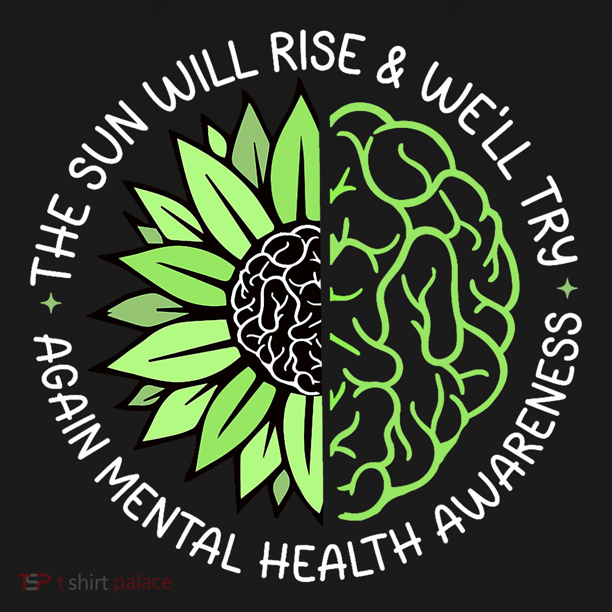 Motivational Support Warrior Mental Health Awareness Month Gift Mousepad