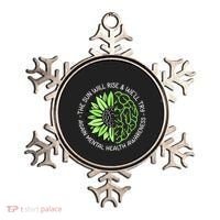 Motivational Support Warrior Mental Health Awareness Month Gift Ornament thumb 0
