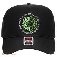 Motivational Support Warrior Mental Health Awareness Month Gift Hat thumb 0
