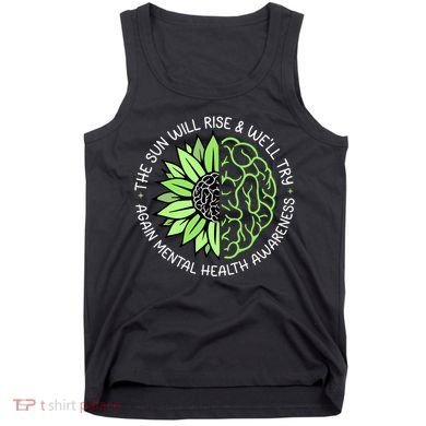Motivational Support Warrior Mental Health Awareness Month Gift Tank Top