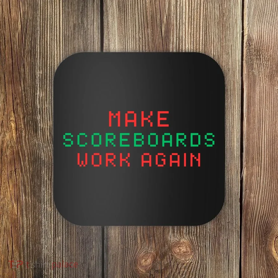 Make Scoreboards Work Again For Scoreboards Game Lovers Coaster