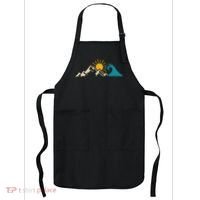 Mountain Sun Wave Nature Hiking Surf Surfer Hiker Outdoor Apron thumb 0