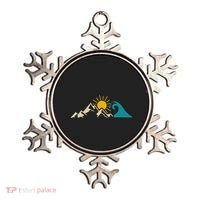 Mountain Sun Wave Nature Hiking Surf Surfer Hiker Outdoor Ornament thumb 0