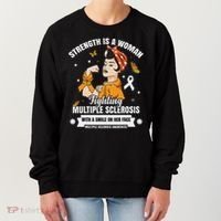 Multiple Sclerosis Warrior Fighting Ms Women Women's Sweatshirt thumb 0