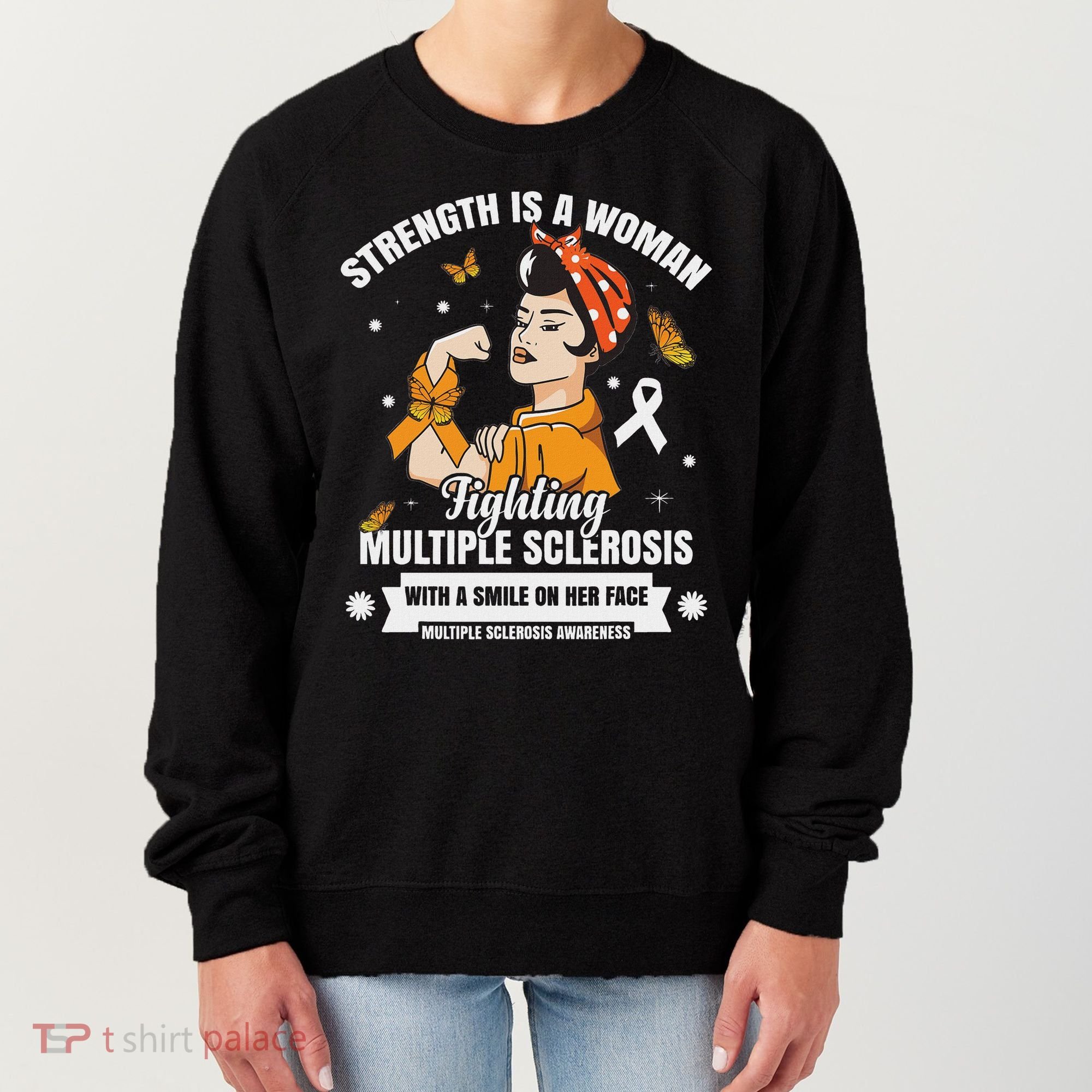 Multiple Sclerosis Warrior Fighting Ms Women Women's Sweatshirt