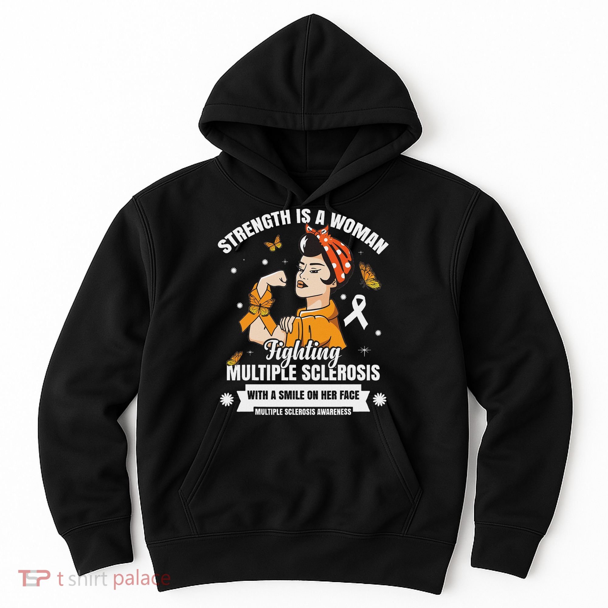 Multiple Sclerosis Warrior Fighting Ms Women Hoodie