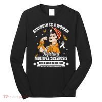 Multiple Sclerosis Warrior Fighting Ms Women Long Sleeve Shirt thumb 0
