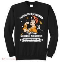 Multiple Sclerosis Warrior Fighting Ms Women Sweatshirt thumb 0