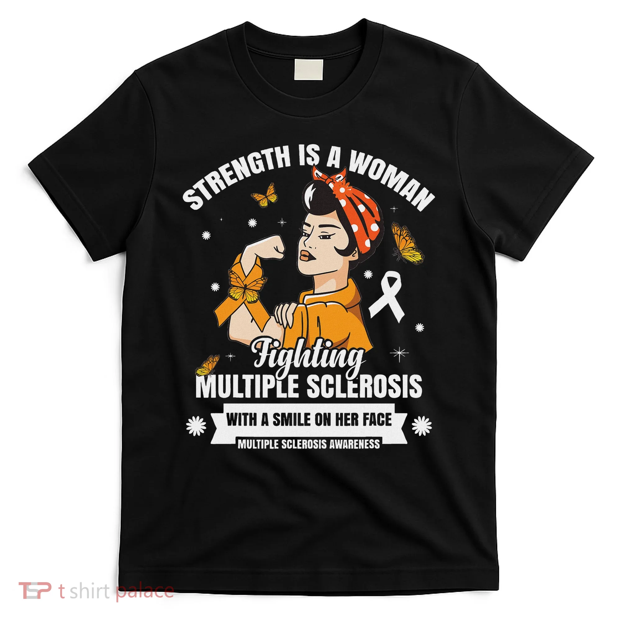 Multiple Sclerosis Warrior Fighting Ms Women T-Shirt