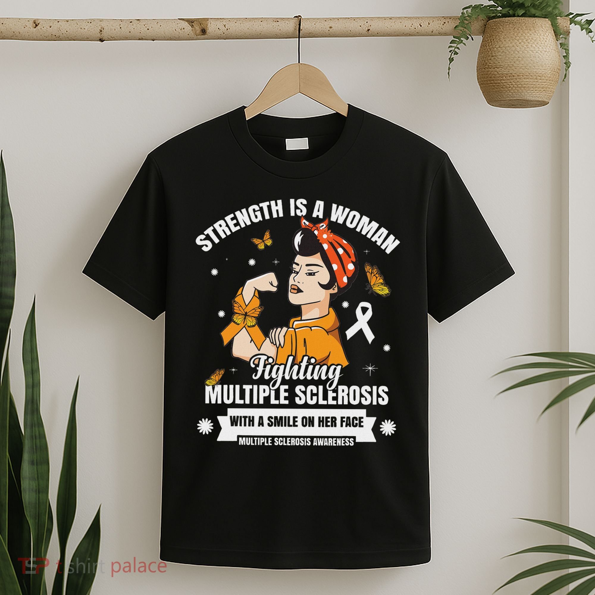 Multiple Sclerosis Warrior Fighting Ms Women T-Shirt