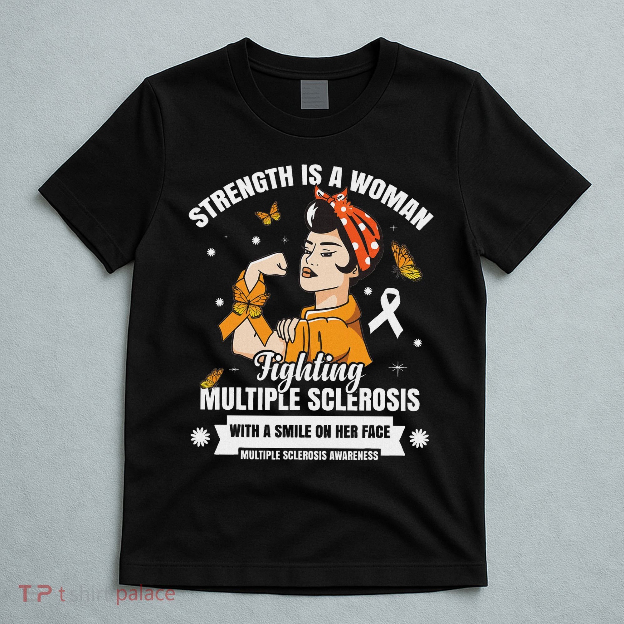 Multiple Sclerosis Warrior Fighting Ms Women T-Shirt