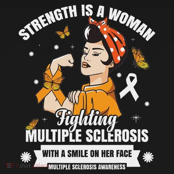 Multiple Sclerosis Warrior Fighting Ms Women T-Shirt