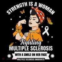Multiple Sclerosis Warrior Fighting Ms Women Bucket Hat thumb 4