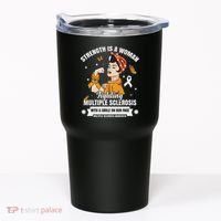 Multiple Sclerosis Warrior Fighting Ms Women Tumbler thumb 0