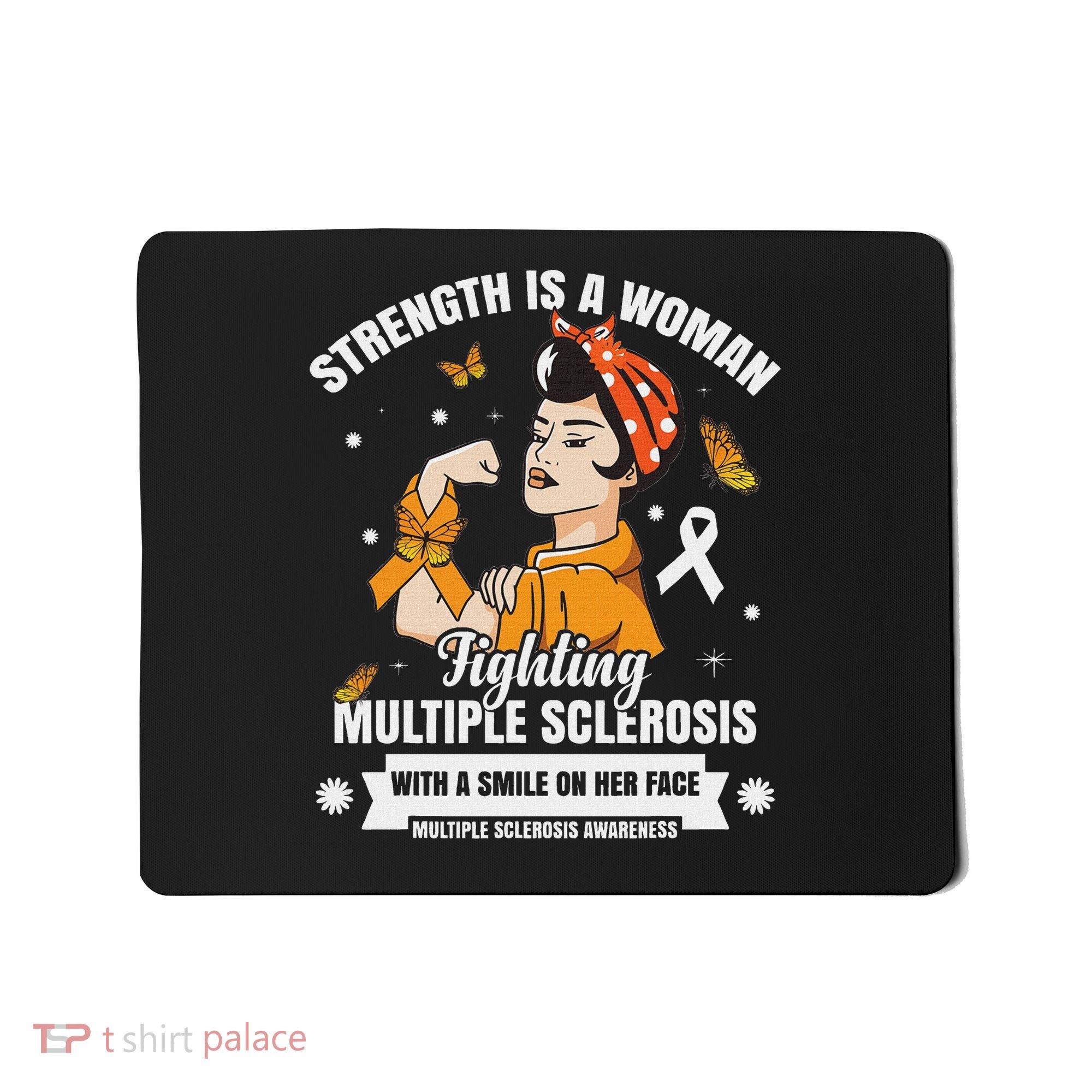 Multiple Sclerosis Warrior Fighting Ms Women Mousepad
