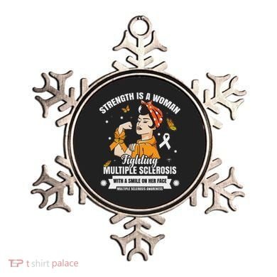 Multiple Sclerosis Warrior Fighting Ms Women Ornament