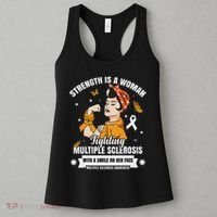 Multiple Sclerosis Warrior Fighting Ms Women Women's Tank Top thumb 3
