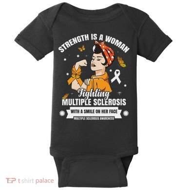 Multiple Sclerosis Warrior Fighting Ms Women Baby Bodysuit