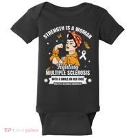 Multiple Sclerosis Warrior Fighting Ms Women Baby Bodysuit thumb 0