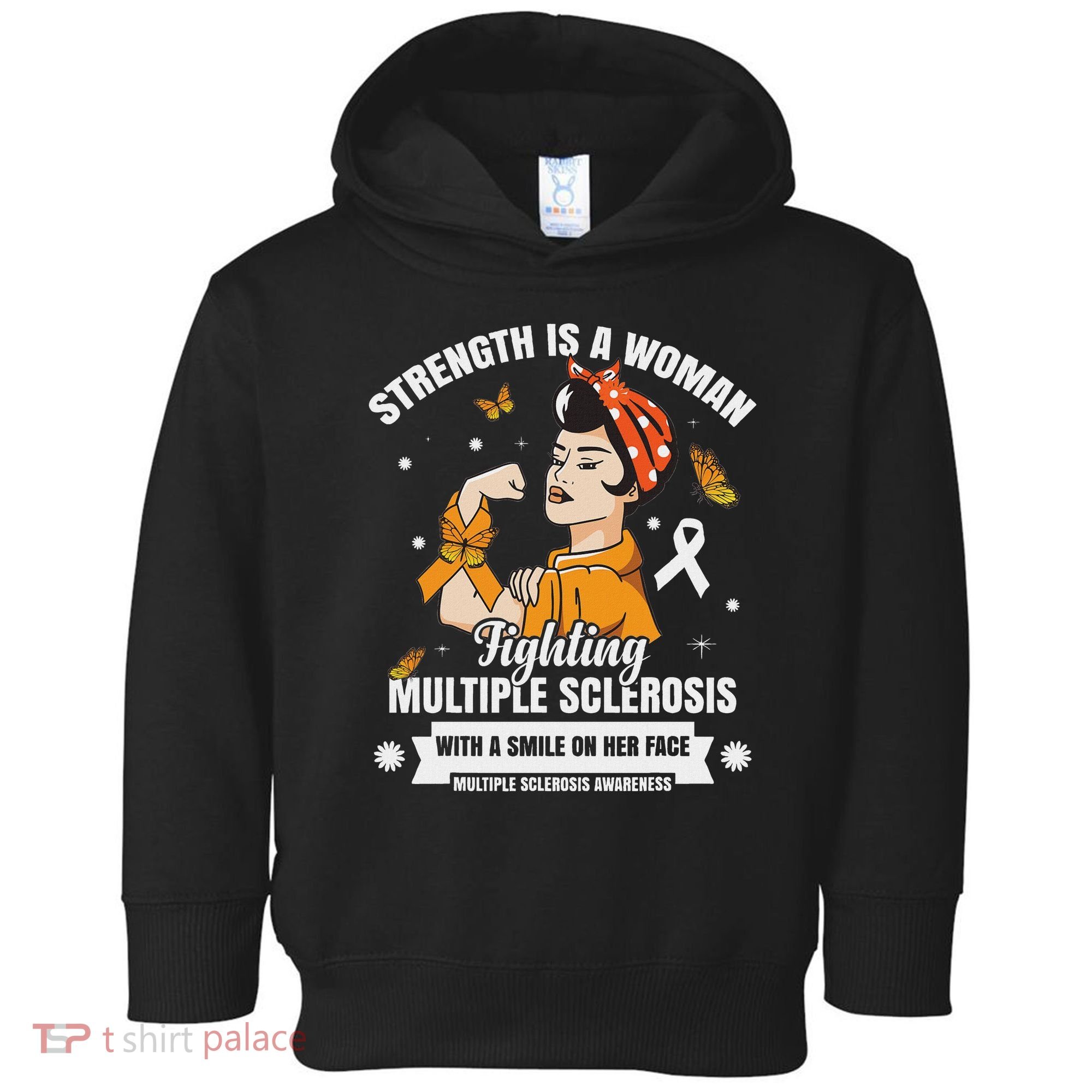 Multiple Sclerosis Warrior Fighting Ms Women Toddler Hoodie