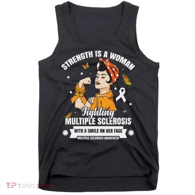 Multiple Sclerosis Warrior Fighting Ms Women Tank Top
