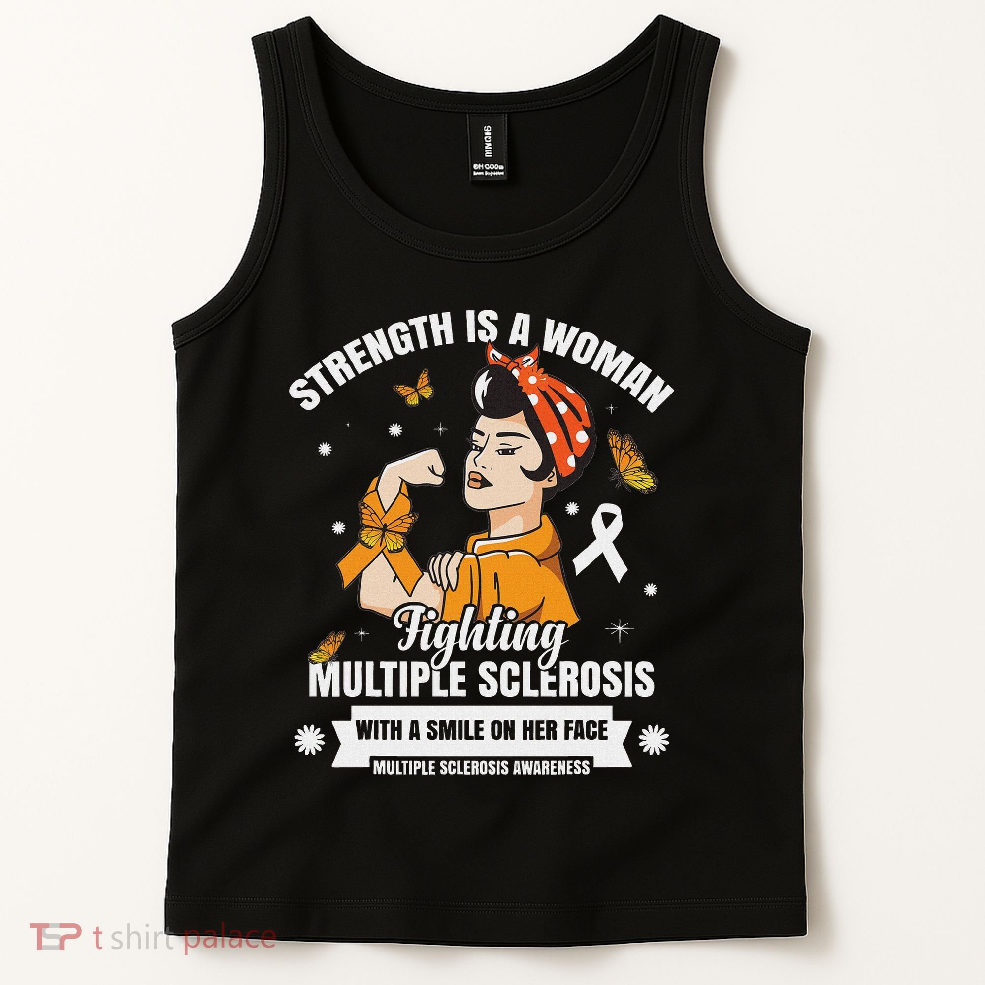 Multiple Sclerosis Warrior Fighting Ms Women Tank Top