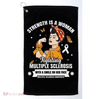 Multiple Sclerosis Warrior Fighting Ms Women Golf Towel
