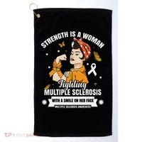 Multiple Sclerosis Warrior Fighting Ms Women Golf Towel thumb 0