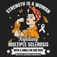 Multiple Sclerosis Warrior Fighting Ms Women Golf Towel thumb 3
