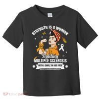 Multiple Sclerosis Warrior Fighting Ms Women Toddler T-Shirt thumb 0