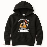 Multiple Sclerosis Warrior Fighting Ms Women Kids Hoodie thumb 0