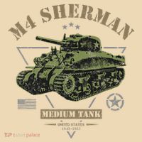 M4 Sherman Ww2 Tank Tote Bag thumb 4
