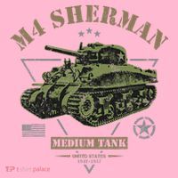 M4 Sherman Ww2 Tank Coaster thumb 2