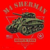 M4 Sherman Ww2 Tank Santa Hat thumb 1