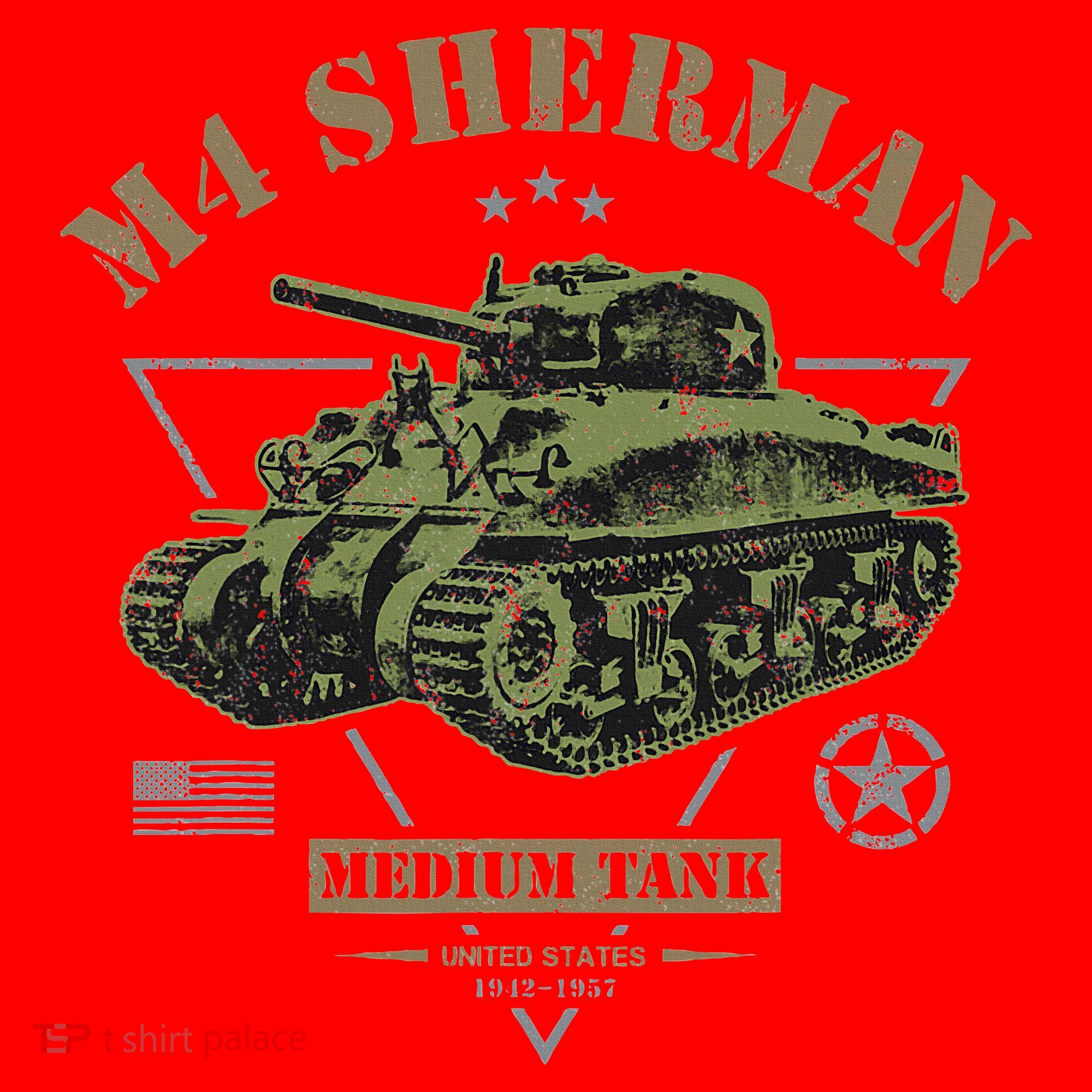 M4 Sherman Ww2 Tank Santa Hat