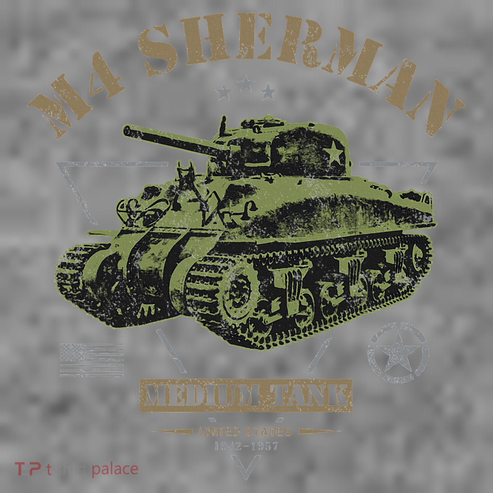 M4 Sherman Ww2 Tank Toddler Hoodie