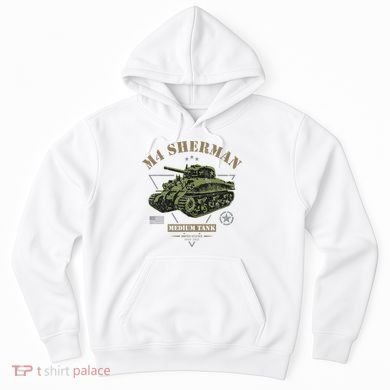M4 Sherman Ww2 Tank Hoodie