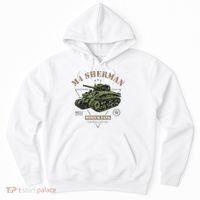 M4 Sherman Ww2 Tank Hoodie thumb 0