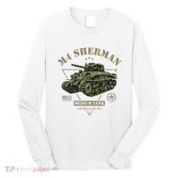 M4 Sherman Ww2 Tank Long Sleeve Shirt thumb 0