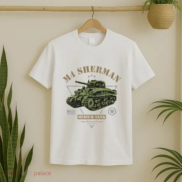 M4 Sherman Ww2 Tank T-Shirt