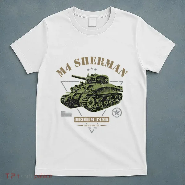 M4 Sherman Ww2 Tank T-Shirt