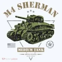 M4 Sherman Ww2 Tank Bucket Hat thumb 4