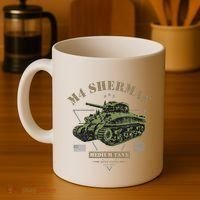 M4 Sherman Ww2 Tank Coffee Mug thumb 4