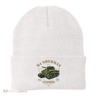 M4 Sherman Ww2 Tank Beanie