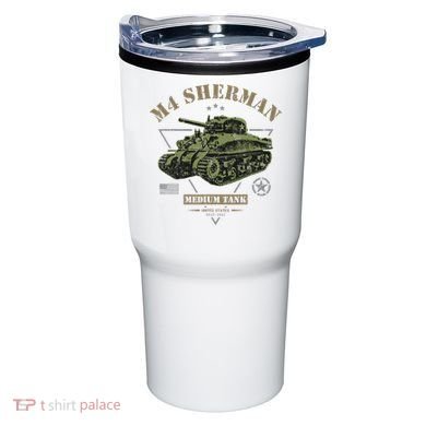 M4 Sherman Ww2 Tank Tumbler