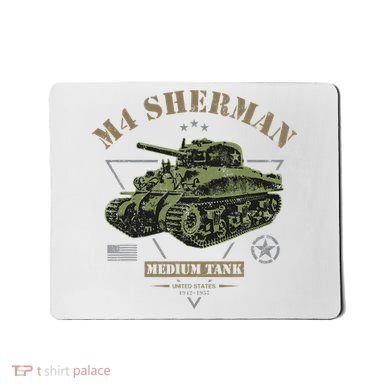 M4 Sherman Ww2 Tank Mousepad