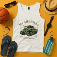 M4 Sherman Ww2 Tank Tank Top thumb 4